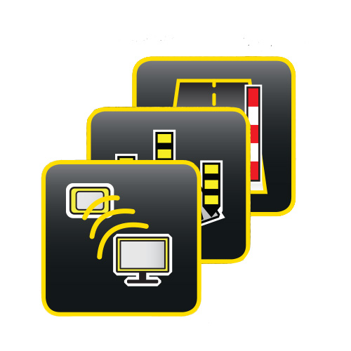 Leica iCON site programikoner